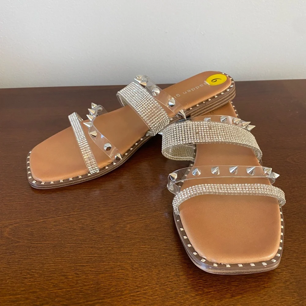 NEW Madden Girl Highwayy Sandals - Picture 4 of 9